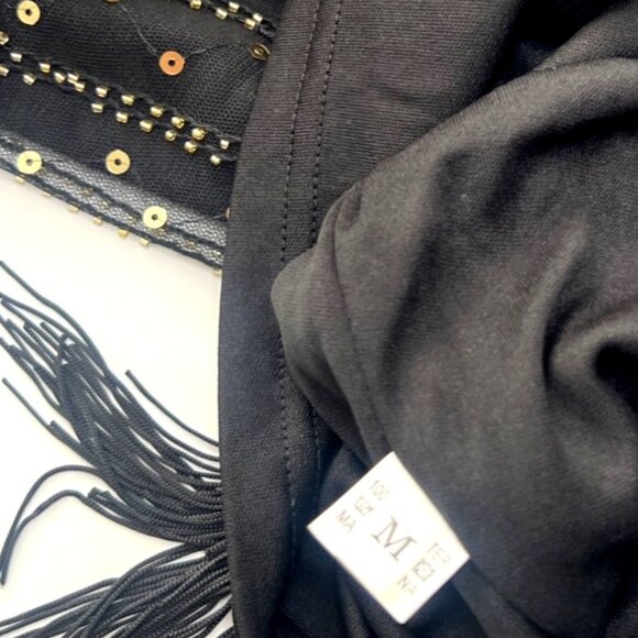 flapper 20s Dress Set Halloween cosplay Costume Size Medium - Picture 6 of 10